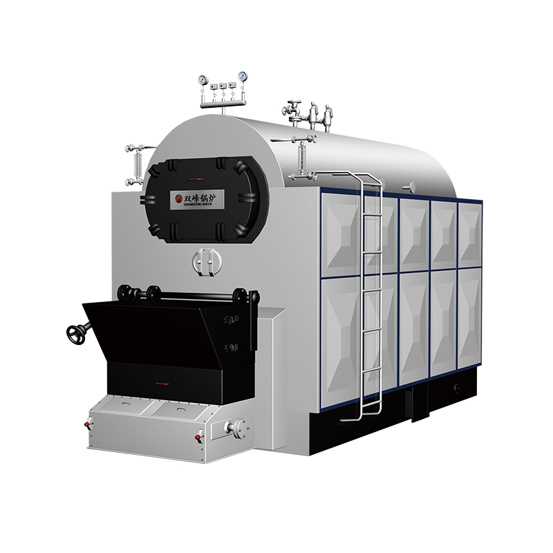 DZL Solid Fuel Burning Chain Grate Steam Boiler